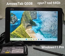 Fujitsu-ARROWS Tab Q508/SE (CPU7 SSD 64GB /Windows11