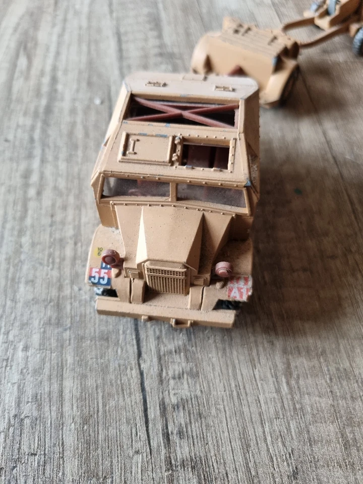 Corgi Toys Quad gun Tractor militär Fahrzeug mit Kanone! - Bild 2 von 4