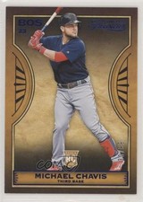 2019 Panini Chronicles Timeless Treasures Blue 30/99 Michael Chavis #13 0w7