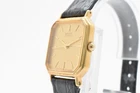 Vintage 1986 [Exc+5] Seiko 7321-5410 Gold Tank Square Quartz Women's Watch JAPAN