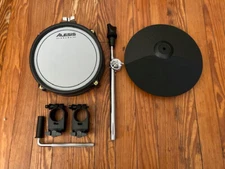 Alesis 8" Mesh Surge SE Pad & Cymbal w/15" Arm & 1.5" Clamps NEW Drum E-Drums