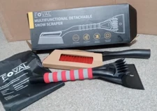 Foval Multifunctional Detachable Snow Scraper Set 2 Pack
