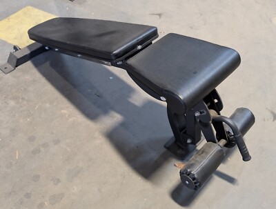 LETHAL FITNESS Heavy Duty FID Adj Bench 7 positions 1500lb Capacity W/Footholds