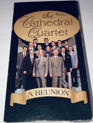 Cathedrals Quartet Reunion VHS Tape Gospel Music George Youce Glen Payne 44C1