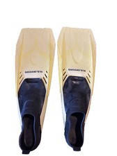 U.S. Divers Pacifica Fins Size 10-11 44-45 Snorkel Scuba Full Foot US Made
