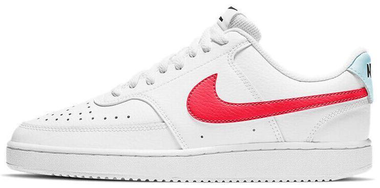 red tick nike trainers