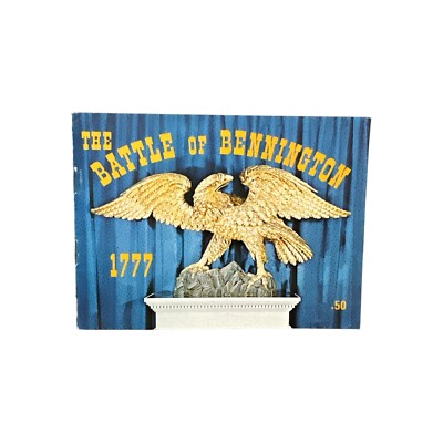 Vintage Battle of Bennington 1777 American Revolution Vermont Souvenir Booklet