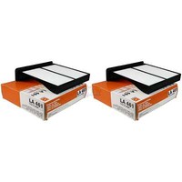 2X Mahle / Knecht Innenraumfilter Innenraumluft Pollenfilter LA 461