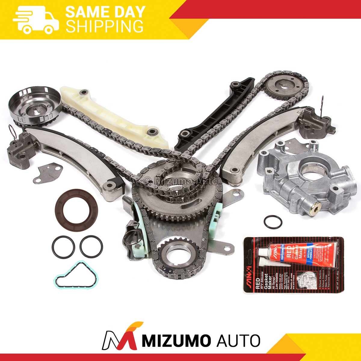 Kit Joints De Culasse + Chaîne Distribution Pour Dodge Ram 1500 Liberty 3.7L 2002-2003
