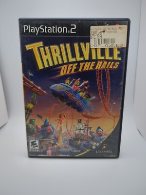 Thrillville: Off the Rails (Sony PlayStation 2, 2007)No Manual