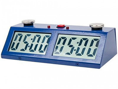 ZMF-Pro Professional Tournament Chess Game Clock Blue 