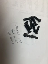 SCREW, METRIC FLAT HEAD SOCKET CAP M6X25MM (10PCS) 1MM THREAD 921011721