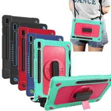 for Samsung S8 Plus Galaxy S7 FE 12.4 inch Tab Case with S Pen Holder Kickstand