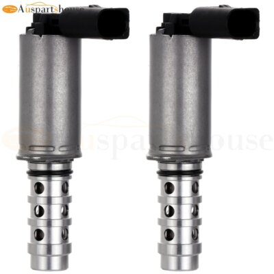 2x VVT Variable Timing Solenoid for 2013 Volkswagen Golf L4 121 2.0L 06F109257A