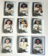 Pittsburgh Pirates Team Set- 2022 Topps A&G Chrome- 9 Cards - Cruz & Suwinski RC