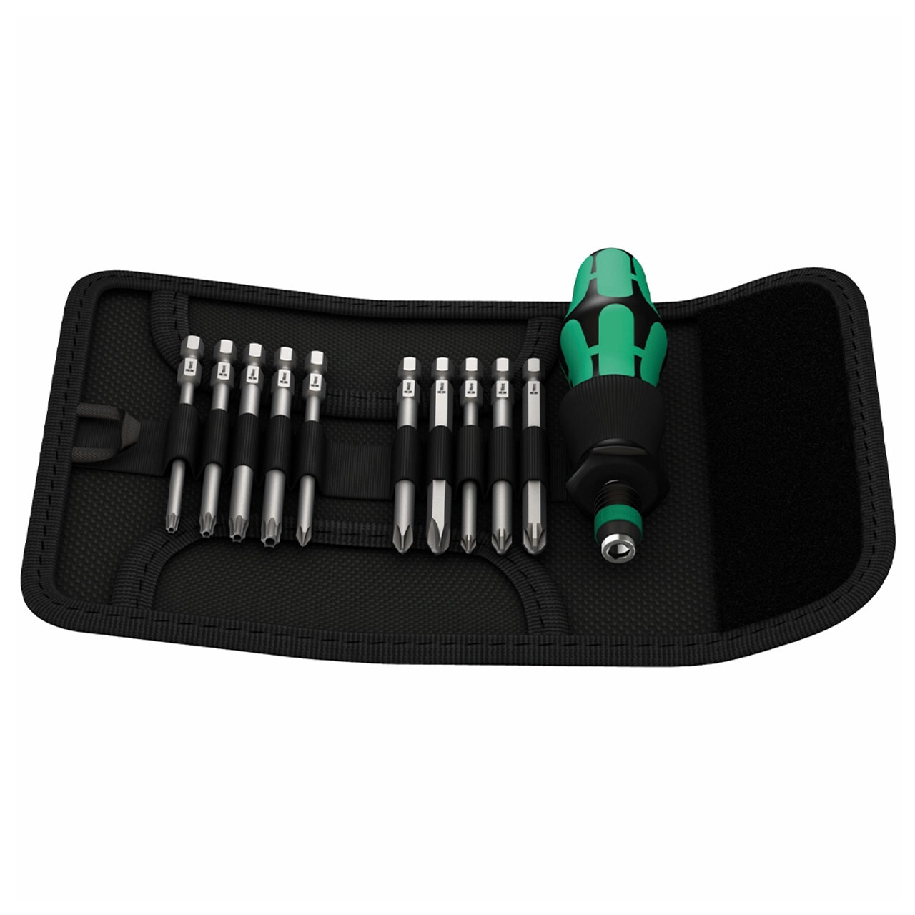 Wera 11 Piece Kraftform Kompakt '41' Interchangeable Blade Screwdriver Set