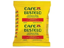 Café Bustello Coffee, Espresso, 2 Oz 30 Ct Espresso Blend Coffee Low Sodium Rich