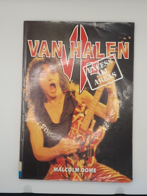 Van Halen Excess All Areas by Dome, Malcolm Photo Visual biography Book 1994