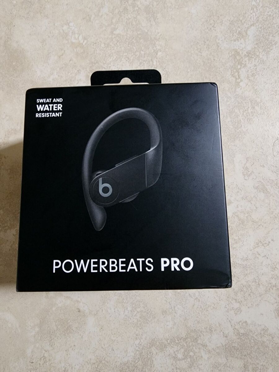Powerbeats Pro Sweat and Water Resistant Earphones w Powerbeats Pro Sweat and Water Resistant Earphones w