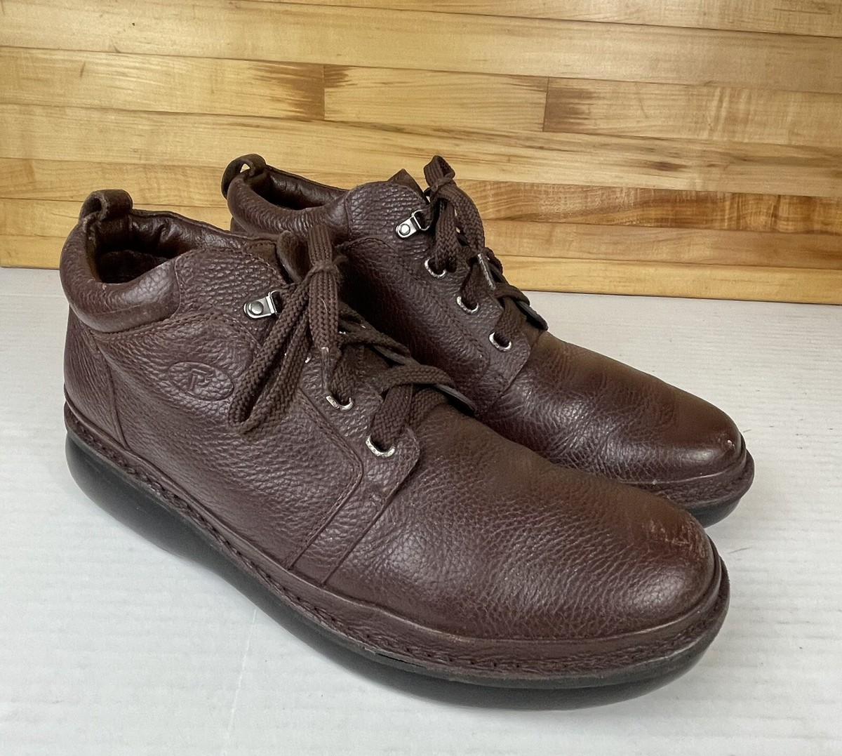 Propet M4078 Villager Mens Size 14 M(D) Brown Leather  display picture 2