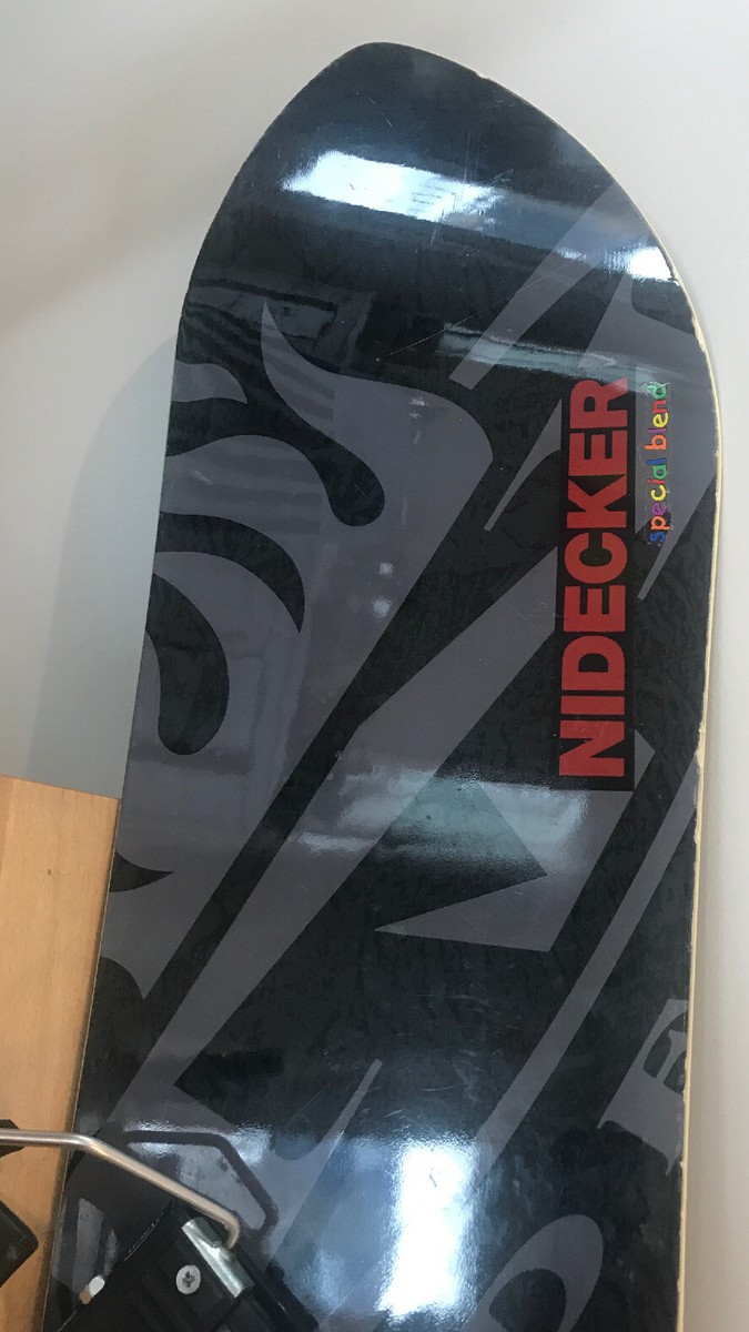 Vintage Nidecker Streamer Goofy 160cm Snowboard Plate Vintage Nidecker Streamer Goofy 160cm Snowboard Plate