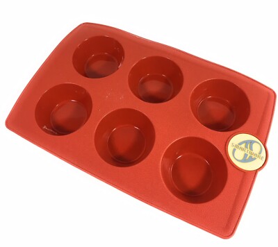 Silicone Bakeware Smartware Cupcake Pan Oven Freezer Flexible Non Stick 