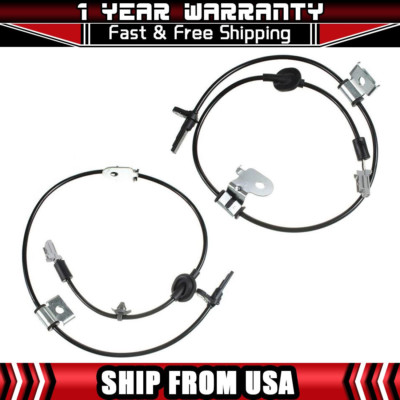 HOLSTEIN Front Left Right 2PCS ABS Wheel Speed Sensor Fits Subaru 2007-2010