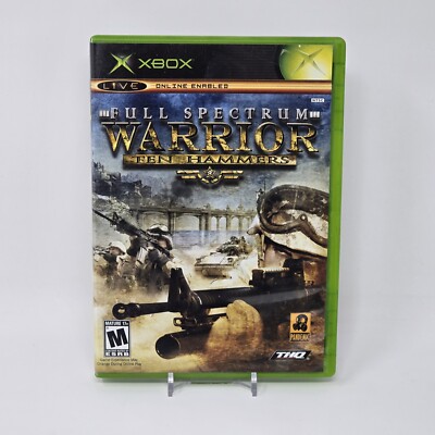 Full Spectrum Warrior: Ten Hammers (Original Xbox) CIB COMPLETE & TESTED