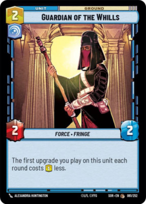 x3 Guardian of the Whills - Foil C Star Wars Spark of Rebellion M/NM
