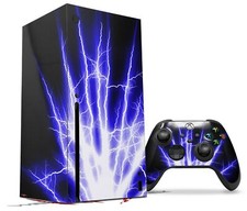 Skin Set for XBOX Series X Lightning Blue