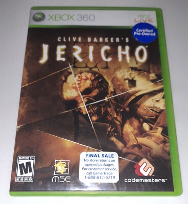 Clive Barker's Jericho Xbox 360 - Fast Shipping
