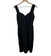 NWT Narciso Rodriguez Women’s Black Wool Sleeveless Dress Sz 4 US