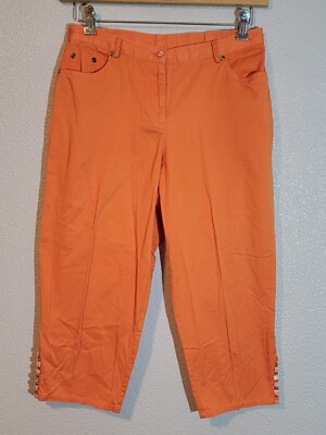 Jean Capri (3/4) Ruby Rd - Taille 10 - Occasion Très Bon état - Style Cropped Cool