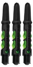 One Set Harrows Carbon ST Short Dart Shafts - Ships w/ Tracking - Green