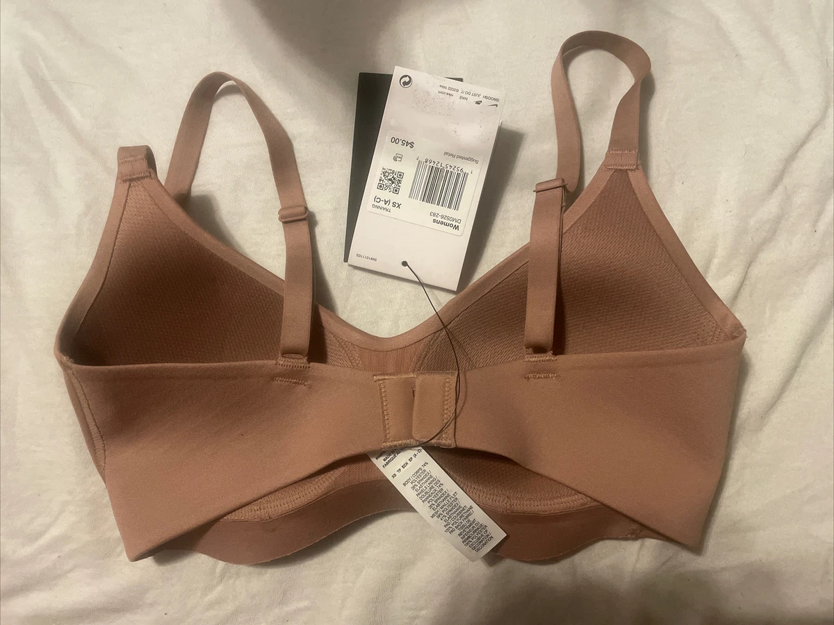 Nike Alate Minimalist Bra Women's Light-Support Padded Sports XS (A-C) Dust  NWT