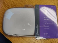 Style Selections Wired Doorbell Cable 2 Chimes 0108174