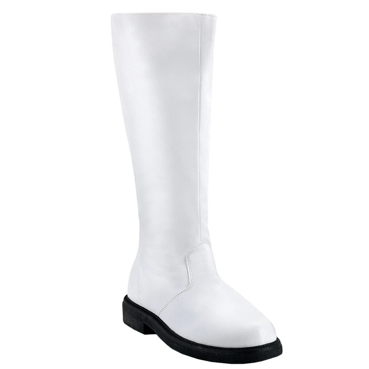 Mens white shop costume boots