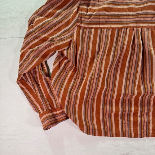 Aeropostale Shaket Striped Button Up Size XL Womens Button Up - Picture 6 of 8