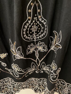 mango black beaded dress MANGO Long Beaded Dress