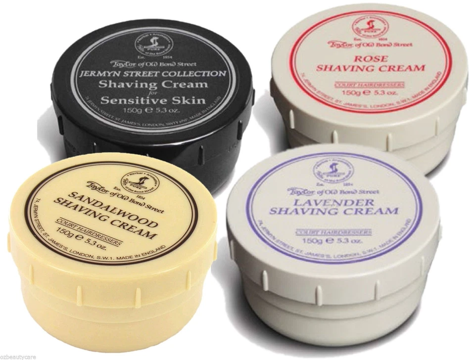 Taylor Of Old Bond Street Shave Cream 150g *Choose Scent*