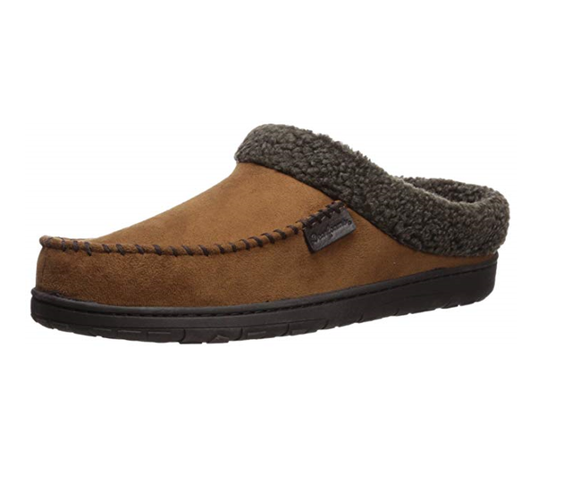 mens dearfoam memory foam slippers