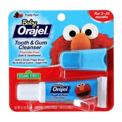 baby orajel tooth and gum cleanser