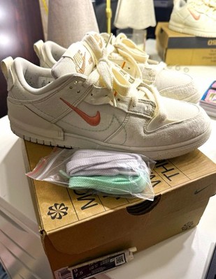 Nike Dunk Low Disrupt 2 Women s Low Top Sneakers Ivory/Pink DH4402-100