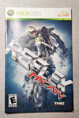 MX vs ATV Reflex Instruction Manual Only - Xbox 360