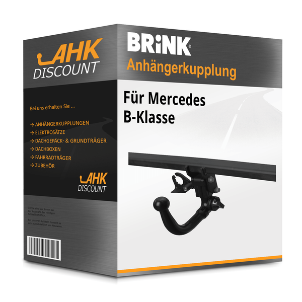 für Mercedes B-Klasse 11.2011-12.2018 Brink AnhäNgerkupplung Abnehmbar NEU-image