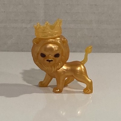 GOLD LION Gumi Yum Surprise Wildlife RARE includes Gold Crown & collector guide