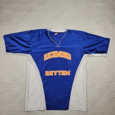 Alleson Athletic Vintage Richmond Rhythm IBL Jersey #10 Brown men's M