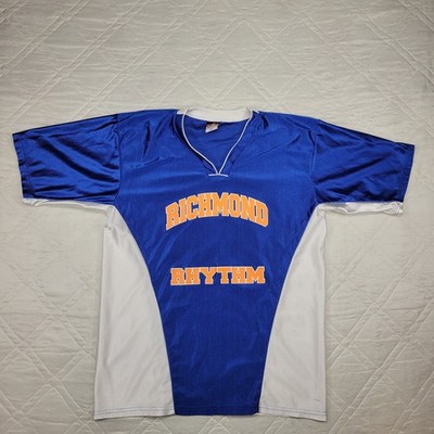 Alleson Athletic Vintage Richmond Rhythm IBL Jersey #10 Brown men's M