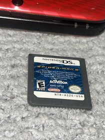 Nintendo 3DS XL Super Mario Bros 2 Limited Edition Red Works Loose Charge Port