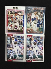 Austin Riley 4 Card Lot Atlanta Braves
